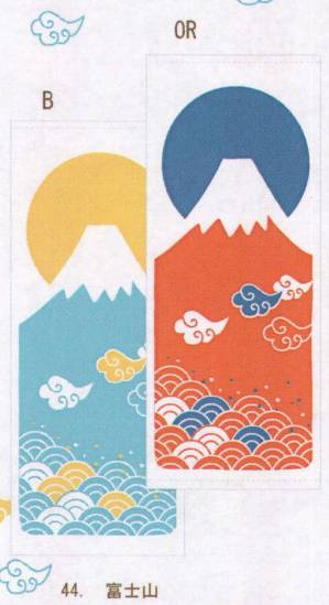フェイスタオル 七曜 富士山（3枚入り）